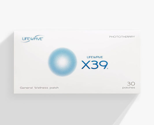 LifeWave X39 Phototherapy General Wellness Patch 30 Patches, Stimulant Free, Patented Technology