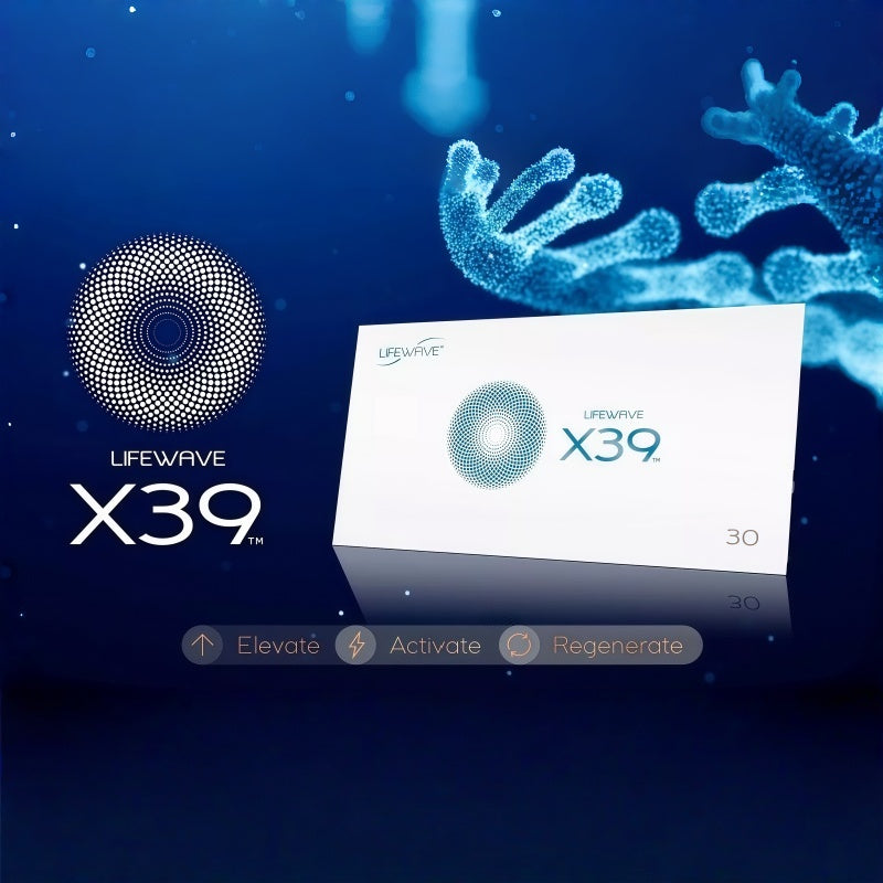 LifeWave X39 Phototherapy General Wellness Patch 30 Patches, Stimulant Free, Patented Technology
